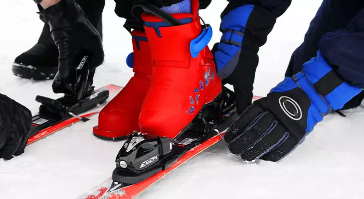 Taille chaussure discount de ski enfant